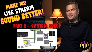 Live Stream Audio  Make It Sound Better  Part 2  Setup and Configuration [upl. by Hurty]