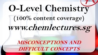 GCE O Level Chemistry  Drawing of Covalent Compounds  Misconceptions and Difficult Concepts [upl. by Kaenel]