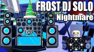 Frost DJ Speakerman Solo Nightmare in Toilet Tower Defense [upl. by Nedra]