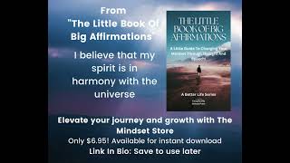 The Little Book Of Affirmations affirmations manifest mindset mindfulness selfcare selflove [upl. by Korff]