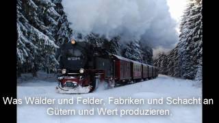 Das Eisenbahnerlied Deutsche Reichsbahn [upl. by Eittik130]