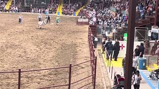 52 sec of HELL for INMATES at Angola Prison Rodeo America’s Wildest Show on DIRT angola ​rodeo [upl. by Filemon]