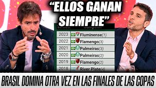 DISCUSIÓN CALIENTE ENTRE MARIANO CLOSS Y ESTEBAN EDUL POR LA HEGEMONÍA BRASILEÑA EN LA LIBERTADORES [upl. by Asilem]