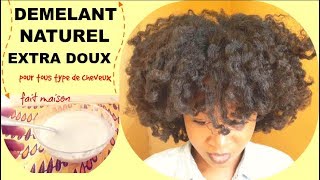 DIY  Vos CHEVEUX vont ADORER ce DEMELANT NATUREL fait maison  Natural Neekavee [upl. by Neirod]