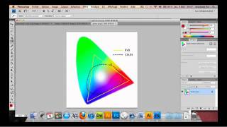 Les couleurs non imprimables sous photoshop [upl. by Mauro214]