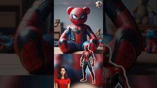 Teddy bear combined with Super hero Part 1 marvel superhero DC shorts NMKHero [upl. by Htelimay]