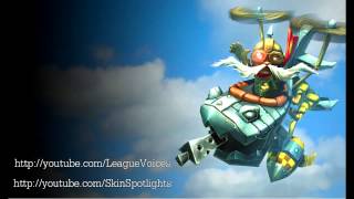 Corki Voice  English  League of Legends [upl. by Joya720]