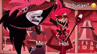 My bestie and me as Alastor and Rosie moments [upl. by Ecyrb573]