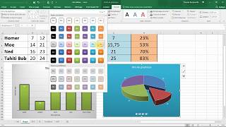 Les graphiques avec EXCEL  Formation Office facile [upl. by Etnasa242]