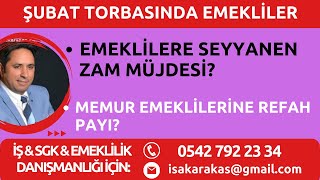 EMEKLİLERE YENİ SEYYANEN ZAM MÜJDESİ [upl. by Ducan]