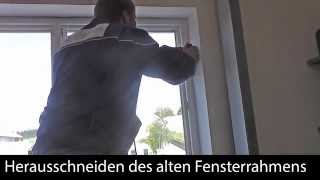 Ablauf einer Fenstermontage [upl. by Htebasil]