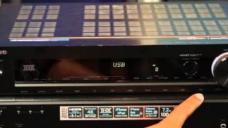 ONKYO 2010  2011 Network Receivers Firmware Update via USB [upl. by Gertrude851]