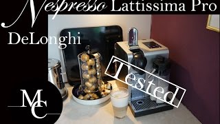 Nespresso Lattissima Pro Deutsch  Review Test u Kaufberatung  Lattissima Pro vs Lattissima [upl. by Basham178]