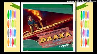 Daaka 1959  Chand Ne Kuchh Kaha Taron Ne Kuchh Suna Lata  Hemant Kumar Lyrics  Prem Dhawa [upl. by Onairda]