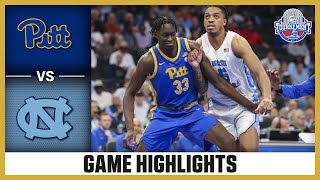 Pitt vs North Carolina Game Highlights  2024 ACC Men’s Basketball Tournament [upl. by Cinnamon]