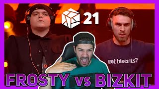 Frosty vs Bizkit  GBB 21  Reaccion [upl. by Gunter]