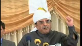 President Asif Ali Zardari adressing the people of Lahore in Punjabi [upl. by Asyar]