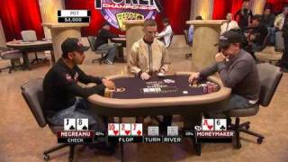 National Heads Up Poker Championship 2009 Episode 1 35 [upl. by Erlewine71]