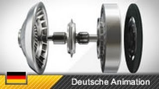 Hydrodynamischer Drehmomentwandler  Funktion und Aufbau Animation [upl. by Lehcnom]