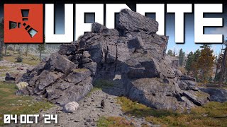 A Brand New Base Builders World  Rust Update 4th October 2024 [upl. by Aysab158]