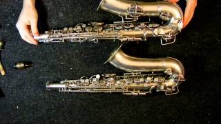 Repairmans Quick Overview 1928 Conn F Mezzo Soprano Saxophone [upl. by Aninnaig]