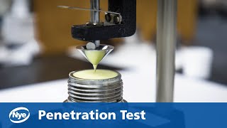 Lubricant Testing 101 Penetration P0 amp P60 by Nye Lubricants [upl. by Akibma507]