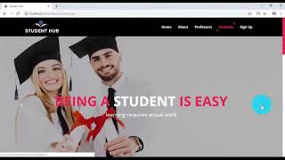 Student Portal  php project  web development projects for final year  php website project [upl. by Espy834]