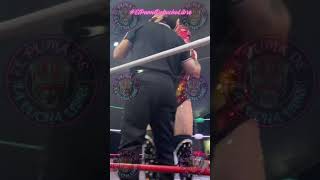 zeuxis y lluvia con ayuda del referee castigan a kira y la WeraSwing cmll [upl. by Aryc926]