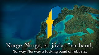 quotNorgesvisanquot  Swedish AntiNorway Song [upl. by Agarhs]