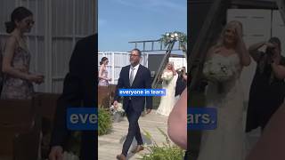 Father of the bride shocks guests with heartwarming surprise 🥹 [upl. by Lowell]