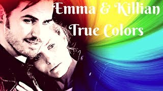 Emma amp Killian  True Colors [upl. by Leese]