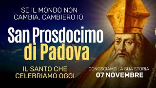 Conosciamo la Storia di San Prosdocimo di Padova  07 Novembre 2024 [upl. by Ylrebmik]