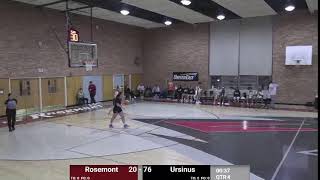 Rosemont Womens Basketball vs Ursinus College [upl. by Darrey]