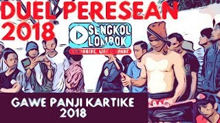 DUELPERESEAN SERUOMBAK TENANG vs PELOR MAS GAWE PANJI KARTIKE 2018 di DAREK [upl. by Mauceri]