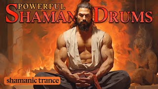 Profound Shaman Drums • DeepToned Shamanic Meditation • Intense Visuals for Inner Healing [upl. by Emmit908]