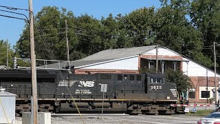 Norfolk Southern Freight Trains 2021Austell Georgia [upl. by Sutherlan]