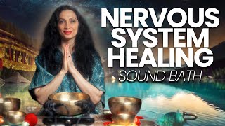 Parasympathetic Nervous System Healing Frequency Music  Sound Bath Meditation 1 Hour [upl. by Luigino]