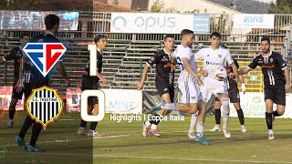 UsFG  Sporting Trestina Highlights Coppa Italia [upl. by Kirkpatrick]