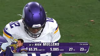 Nick Mullens Highlights in 2023 season debut from week 14 win over Raiders [upl. by Enad]