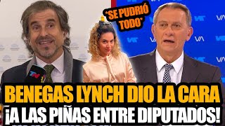 BERTIE BENEGAS LYNCH DIO LA CARA PIÑAS EN EL CONGRESO ENTRE DIPUTADOS [upl. by Bean]