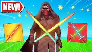 The LIGHTSABER ONLY Challenge in Fortnite [upl. by Nisay881]