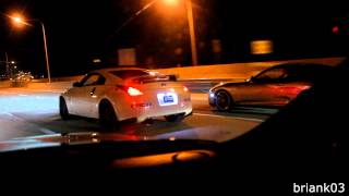 Nissan 350Z Single Turbo vs Twin Turbo Toyota Supra HD [upl. by Phene]