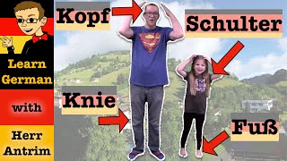 Kopf Schulter Knie und Fuß featuring Sophia amp Herr Antrim [upl. by Aubrey]