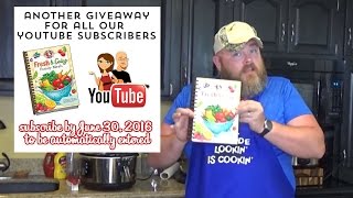 Gooseberry Patch Fresh amp Easy Cookbook Giveaway [upl. by Madson30]