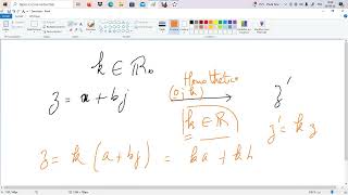 Homothétie complexe de centre O et de rapport donné par geogebra [upl. by Gorrono]