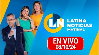 LATINA EN VIVO EDICIÓN MATINAL  MARTES 8 DE OCTUBRE DE 2024 [upl. by Gnehc]