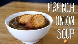 French Onion Soup Recipe  Taste The World [upl. by Notlem]