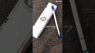 Pen Spinning Grip Blue Emotion [upl. by Llemart]