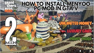 How to Install Menyoo PC mod in GTA V StepbyStep Tutorial [upl. by Nari499]