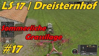 LS 17  Dreisternhof 17  Sommerliche Grassilage [upl. by Otilegna862]